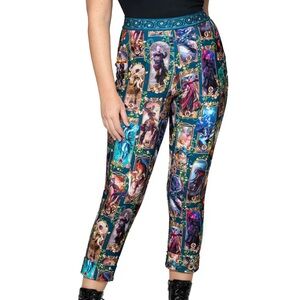 Blackmilk dungeons and dragons stained glass pants goth fairycore cottage gothic